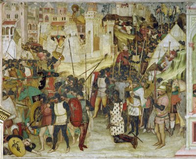 La batalla de Clavigo de Altichiero da Zevio